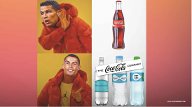 El pase gol de Cristiano Ronaldo a la reputación de Coca-Cola