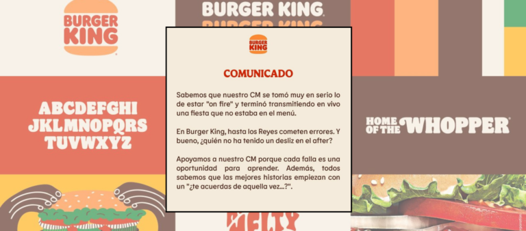 «Hasta los reyes cometen errores». El caso del community manager de Burger King