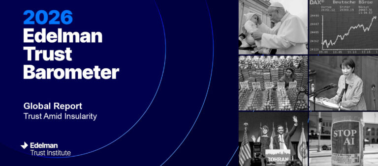 La necesidad de confianza nos repliega y nos aísla: claves del Edelman Trust Barometer 2026
